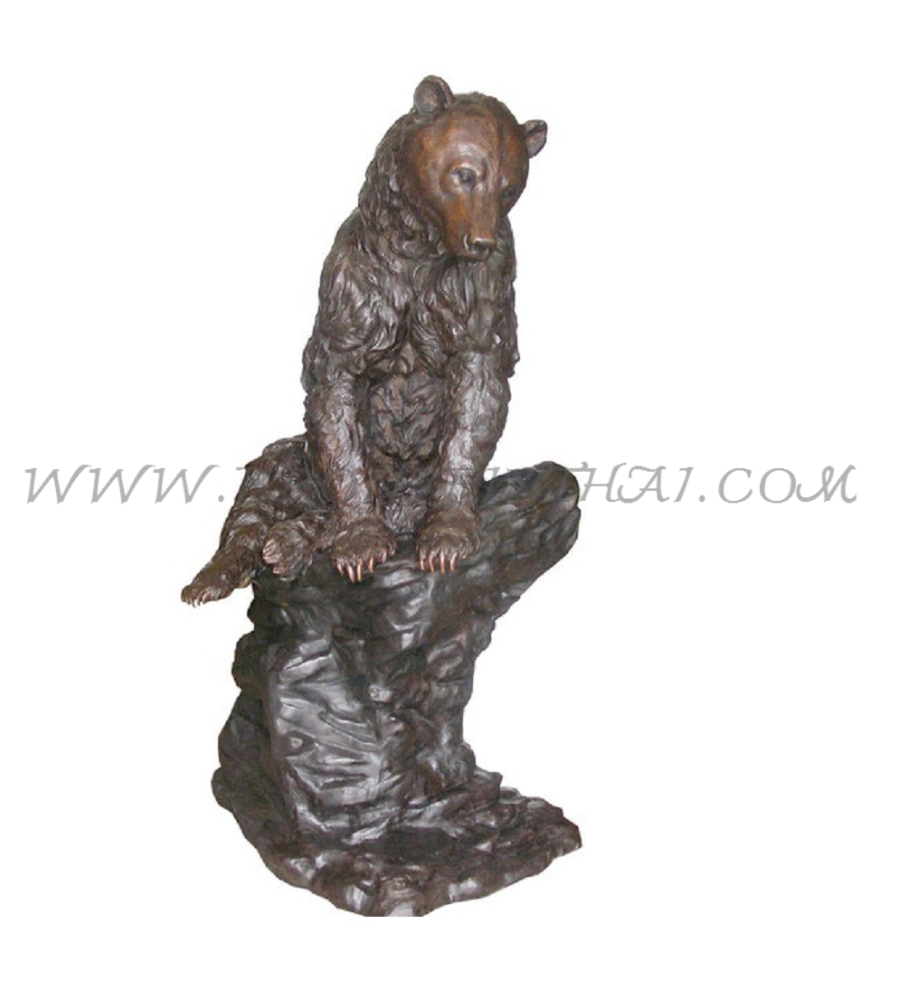 Bear Bronze Sculpture