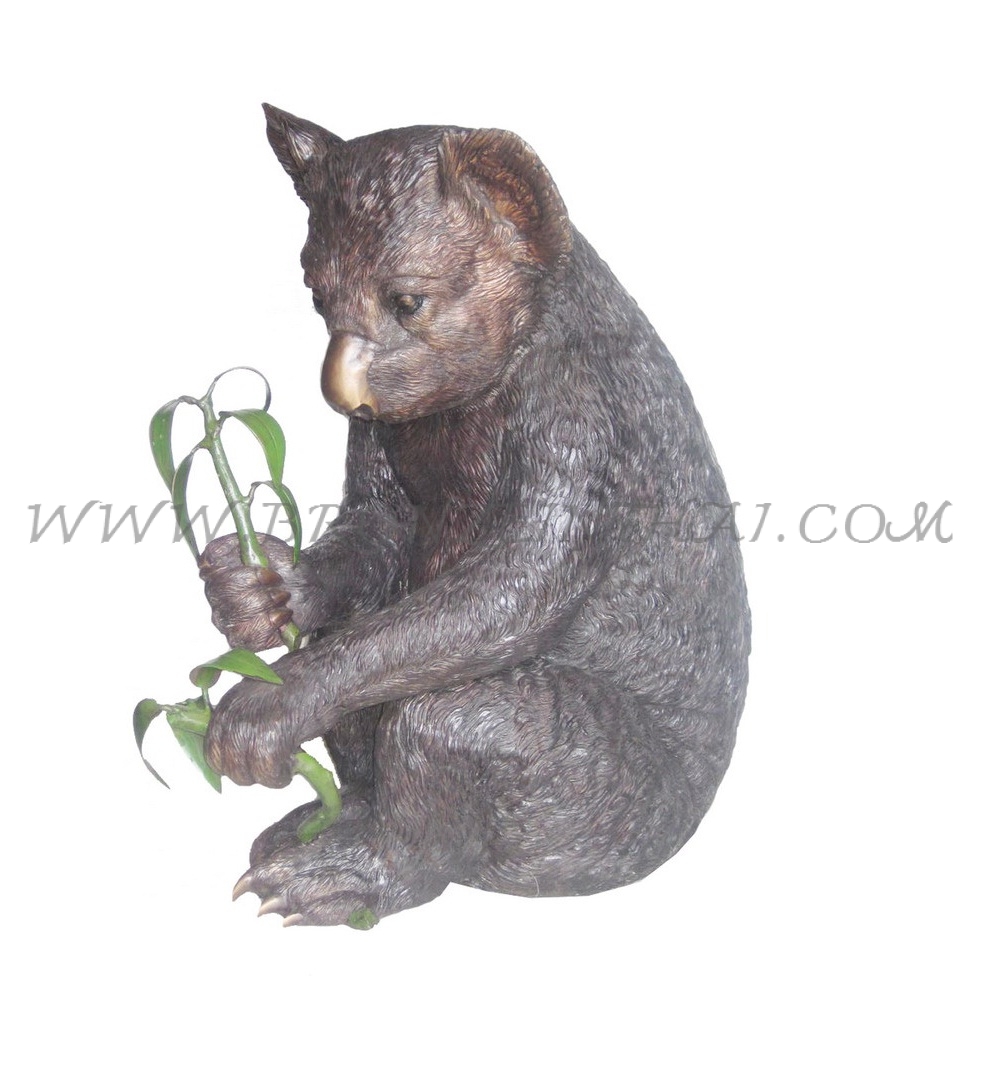 Bear Bronze Sculpture