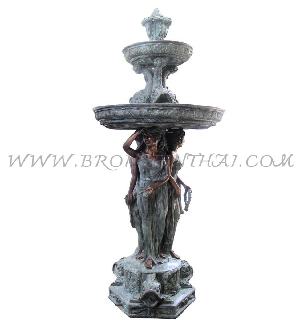 Fountain Bronze Sculpture