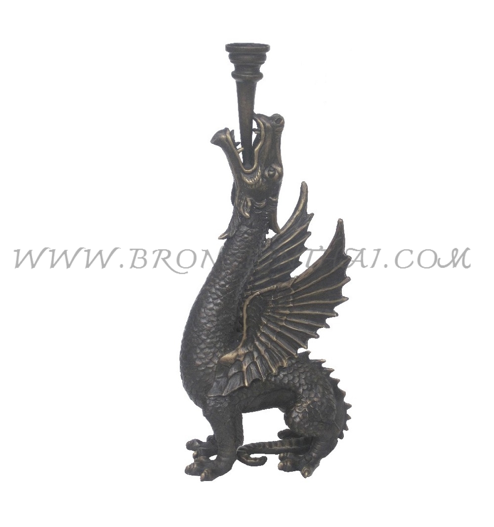 Candlestick Bronze Sculpture