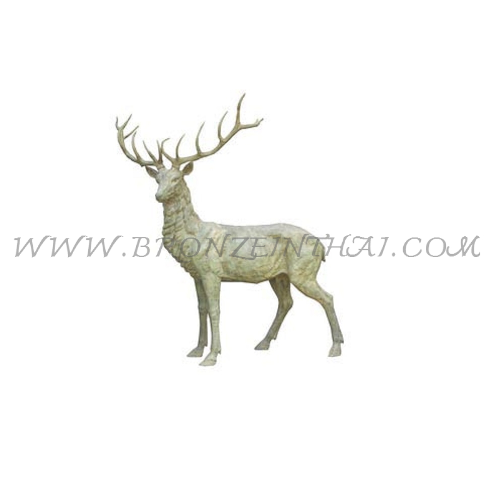 Deer Bronze Sculpture