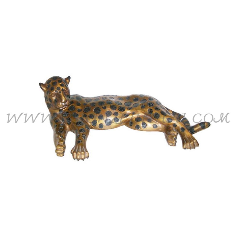 Tiger Bronze Sculpture