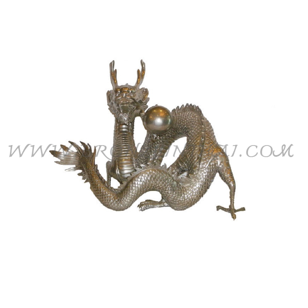 Dragon Bronze Sculpture
