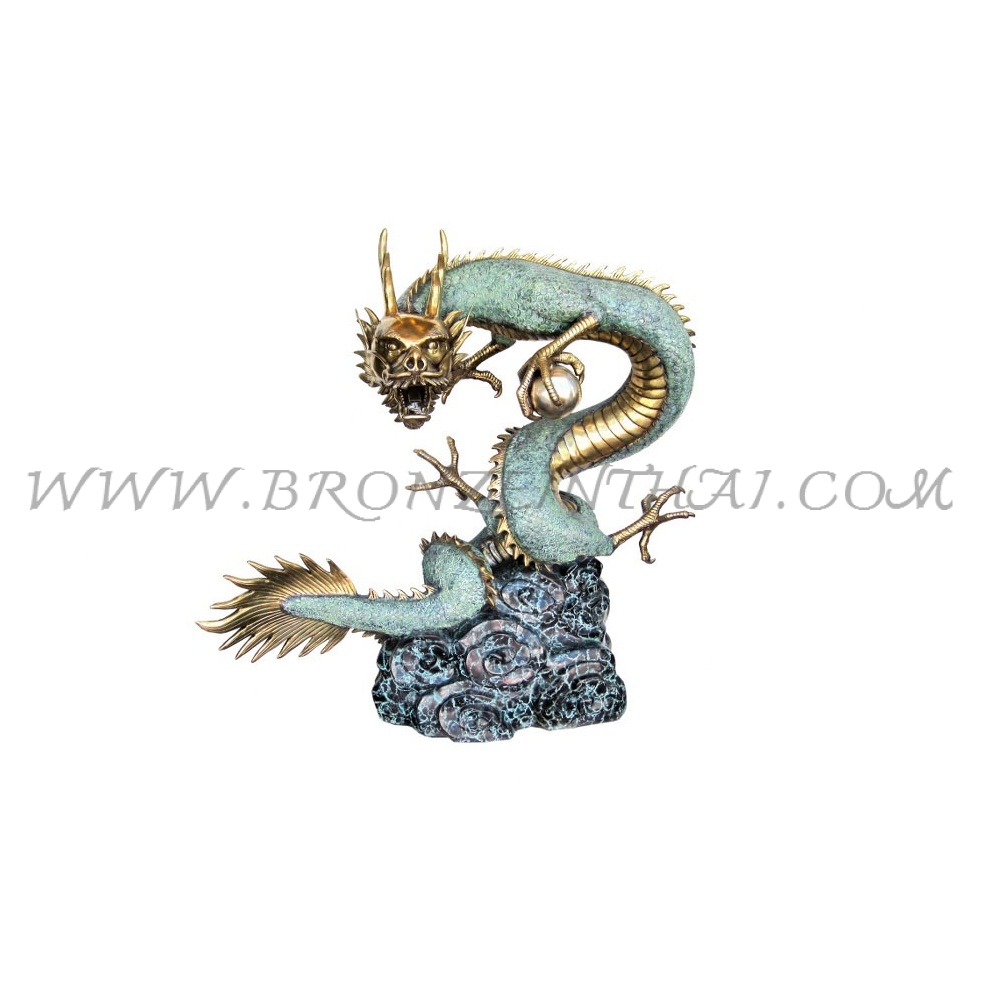 Dragon Bronze Sculpture