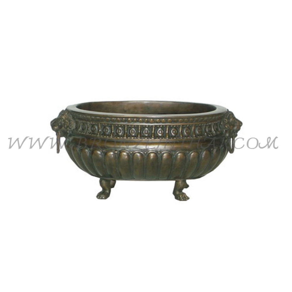 Planter Bronze Sculpture