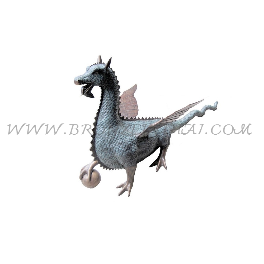 Dragon Bronze Sculpture