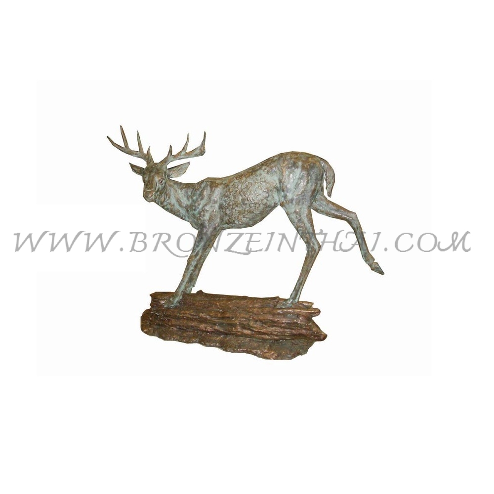 Deer Bronze Sculpture