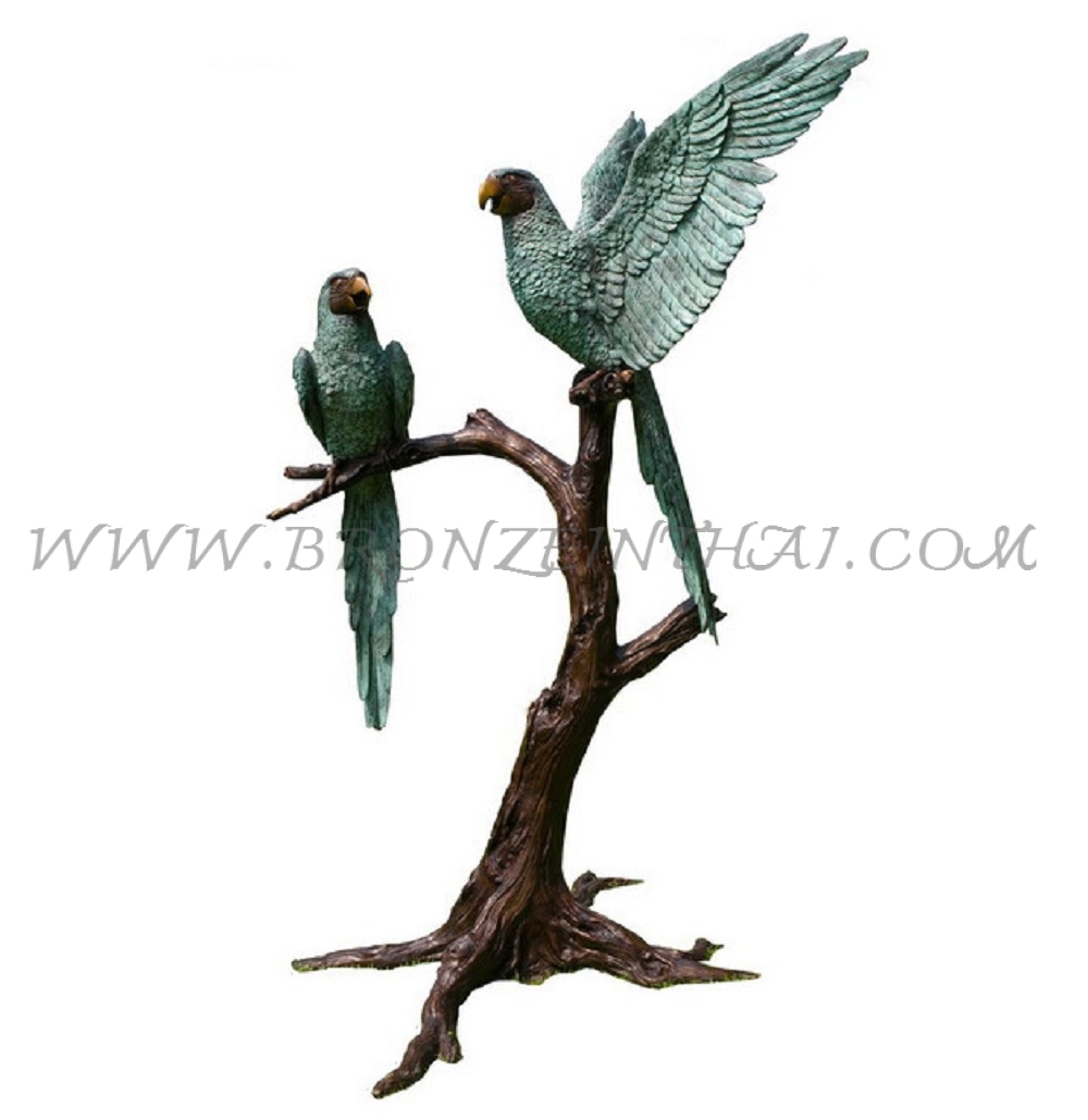 Bird Bronze Sculpture