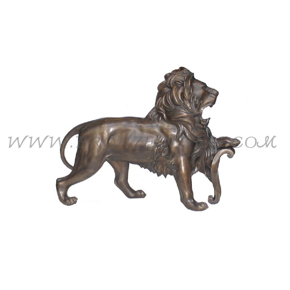 Lion Bronze Sculpture