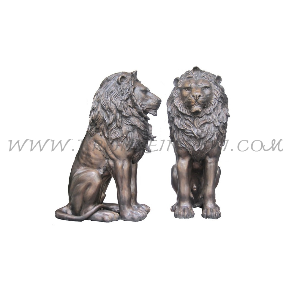 Lion Bronze Sculpture