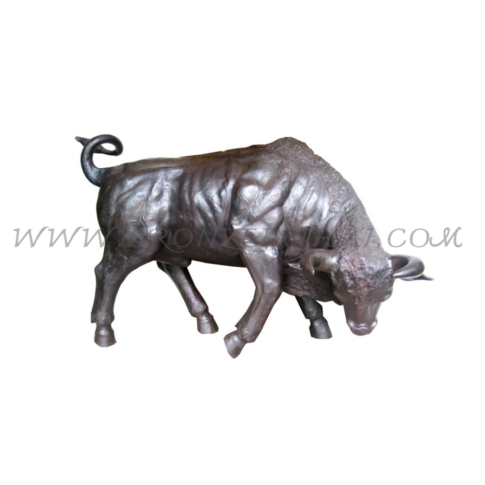 Bull Bronze Sculpture