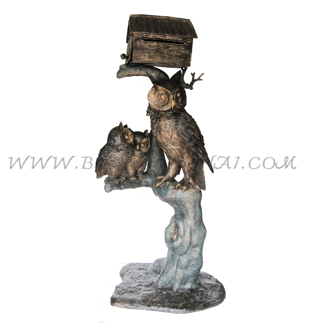 Bird Bronze Sculpture