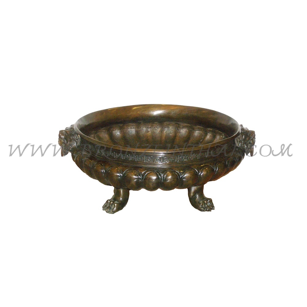 Planter Bronze Sculpture