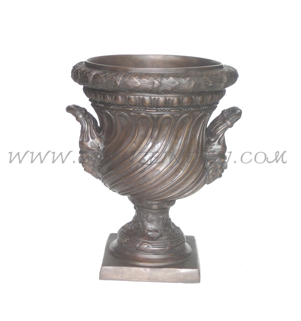 Planter Bronze Sculpture