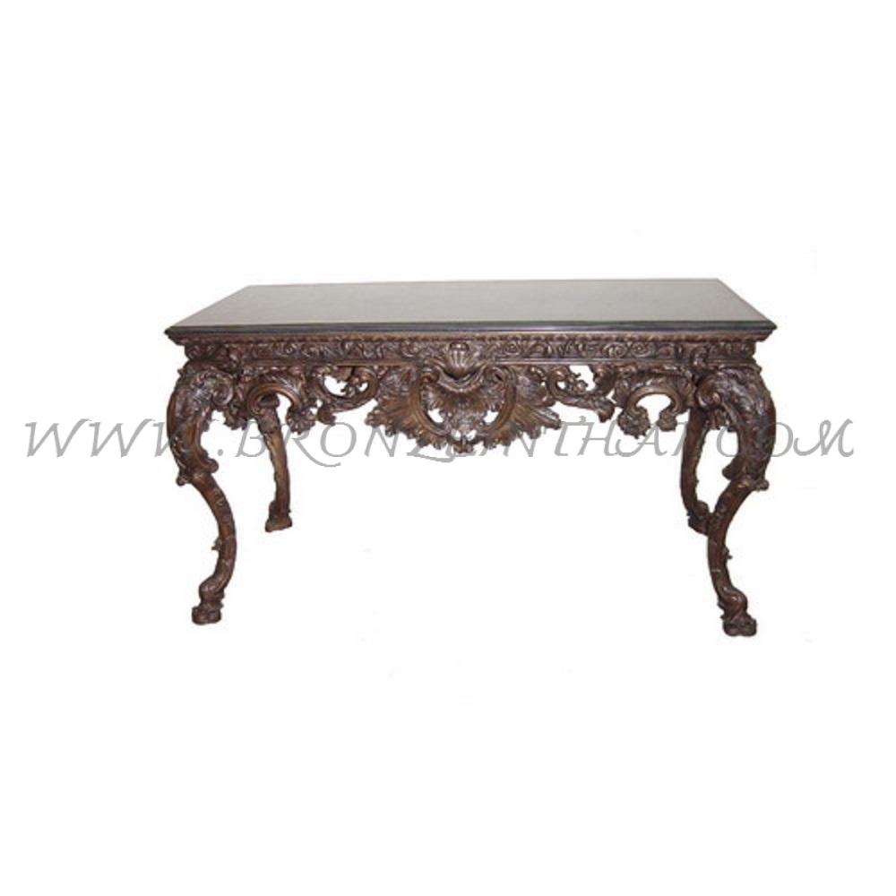 Table Bronze Sculpture