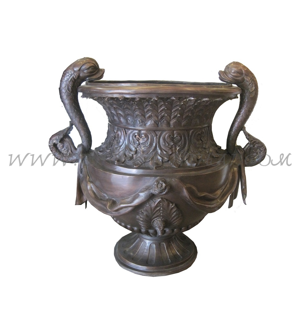 Planter Bronze Sculpture