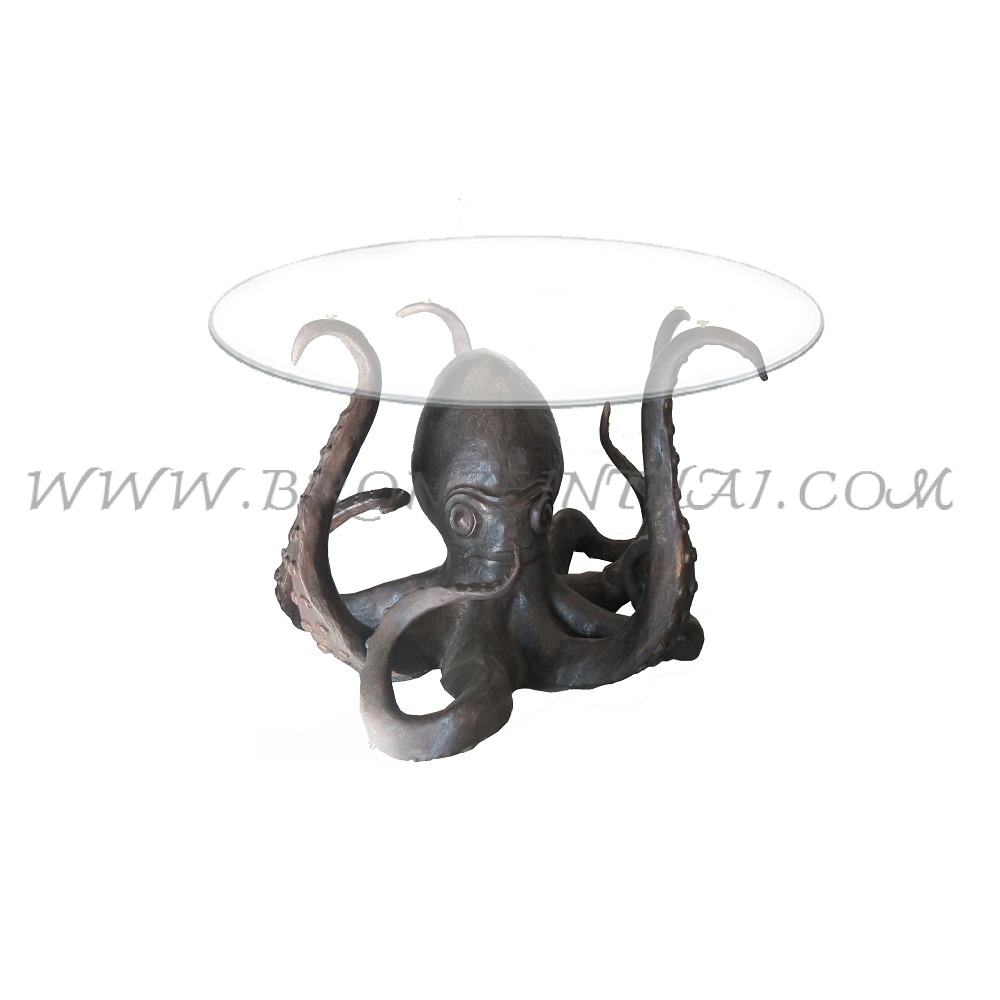 Table Bronze Sculpture