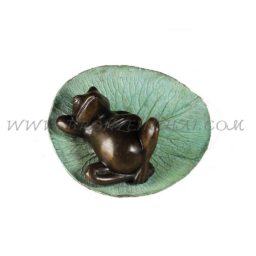 Frog Bronze Sculpture