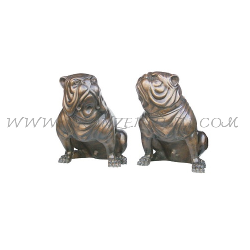 Dog Bronze Sculpture