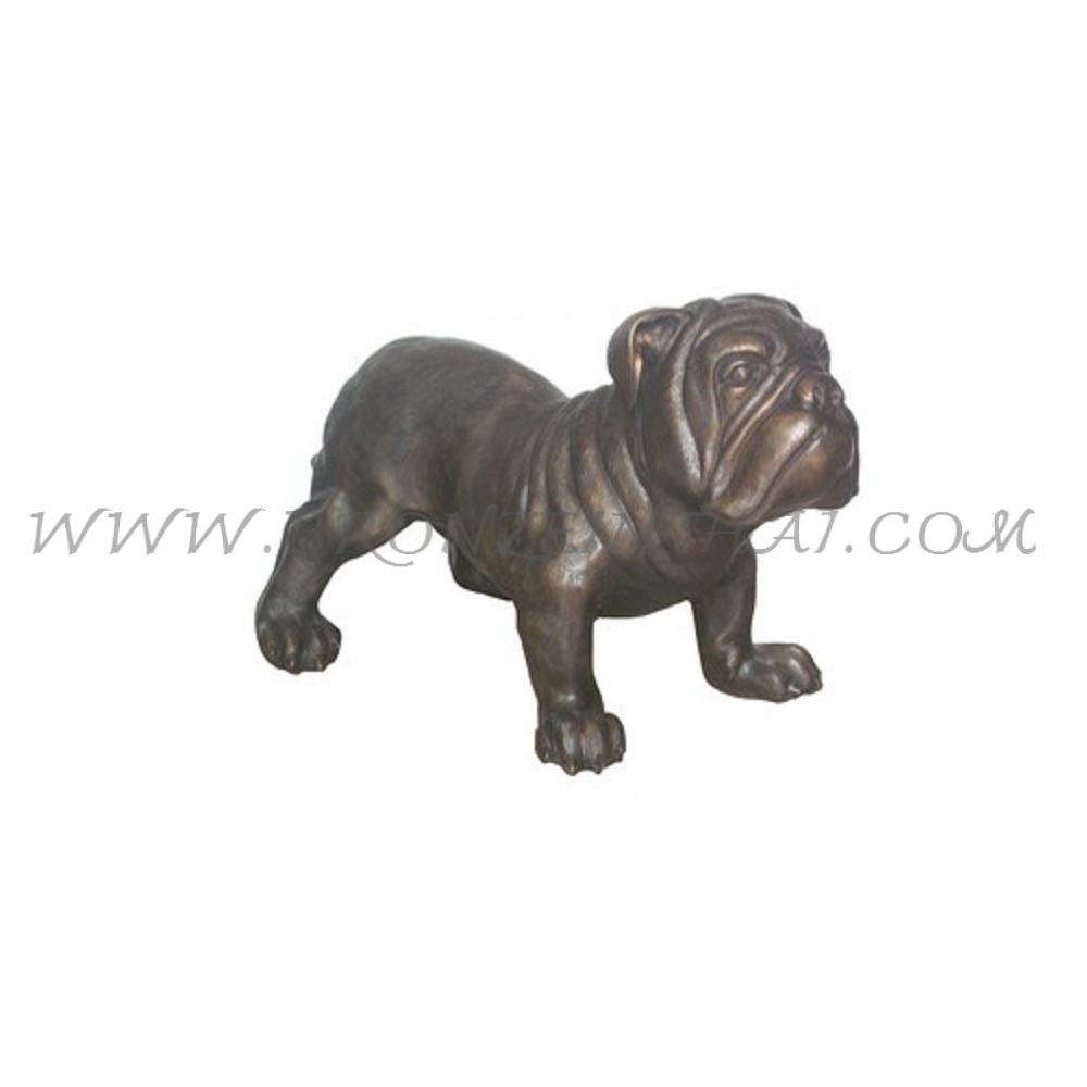 Dog Bronze Sculpture