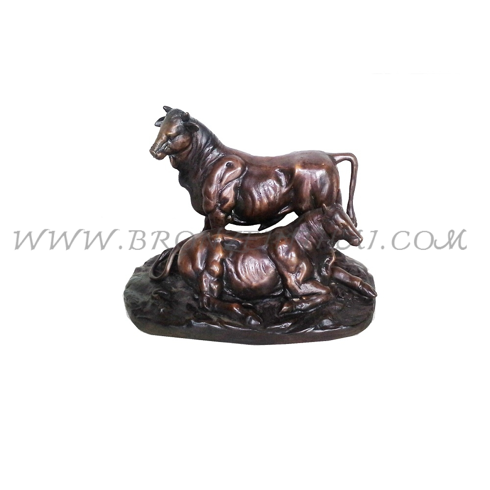 Bull Bronze Sculpture