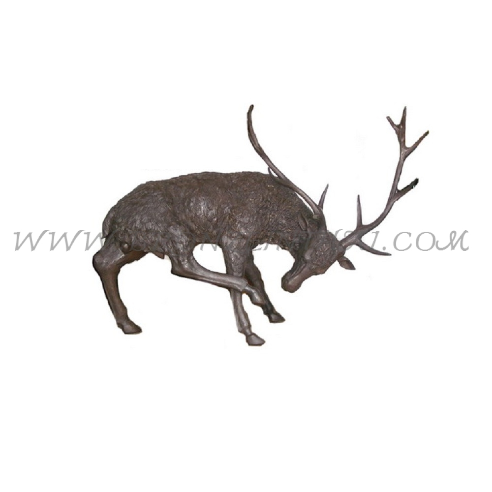 Deer Bronze Sculpture