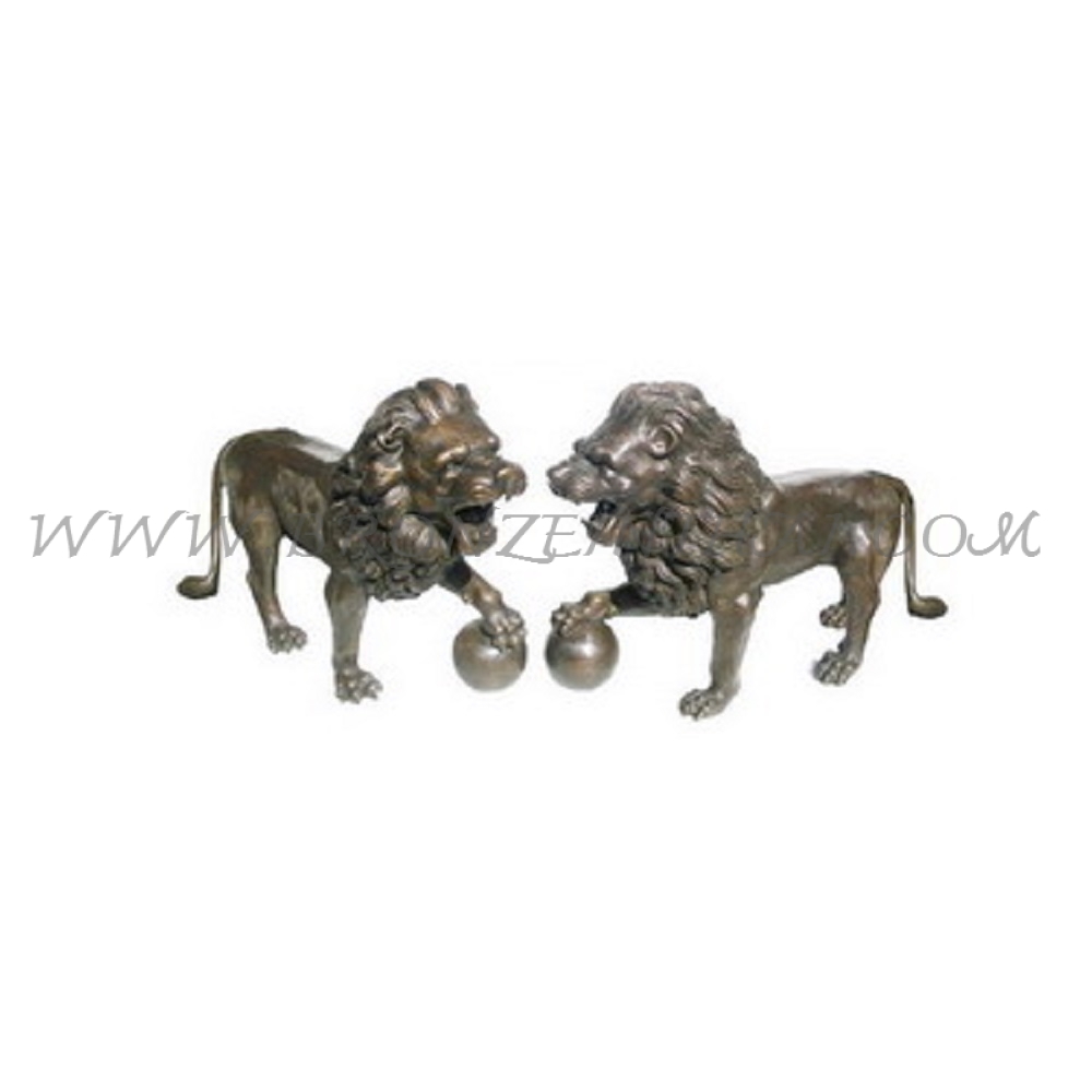 Lion Bronze Sculpture