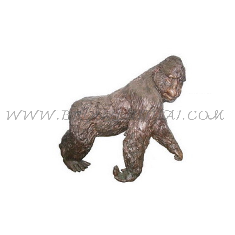 Monkey Bronze Sculpture