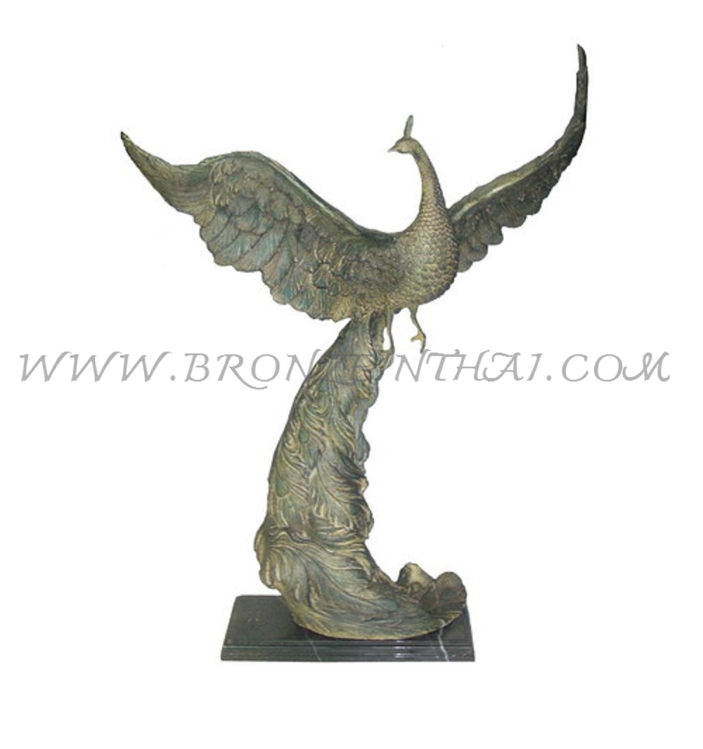 Bird Bronze Sculpture