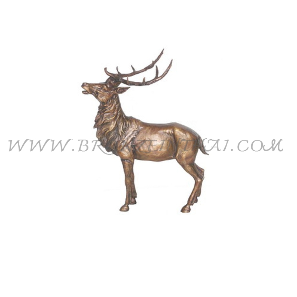 Deer Bronze Sculpture