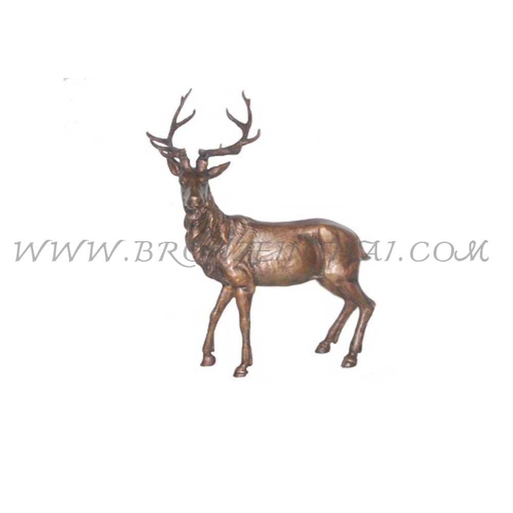 Deer Bronze Sculpture