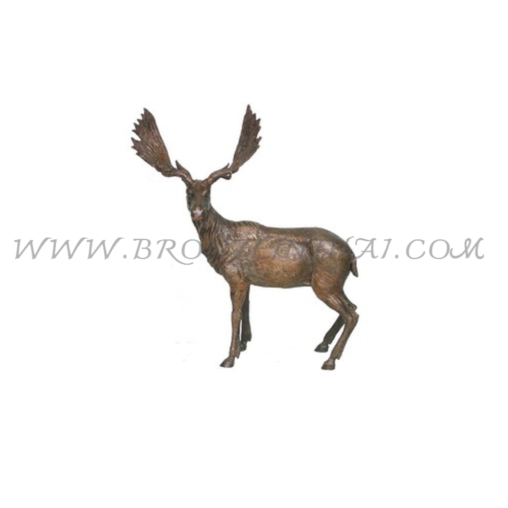 Deer Bronze Sculpture