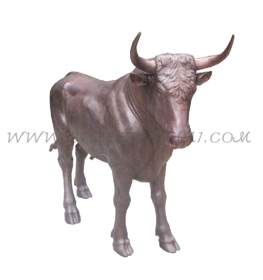 Bull Bronze Sculpture