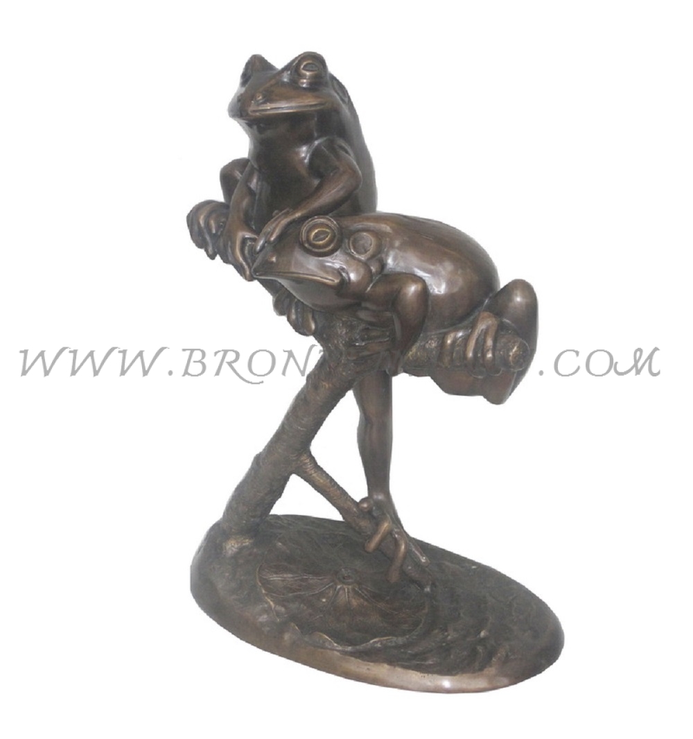Frog Bronze Sculpture