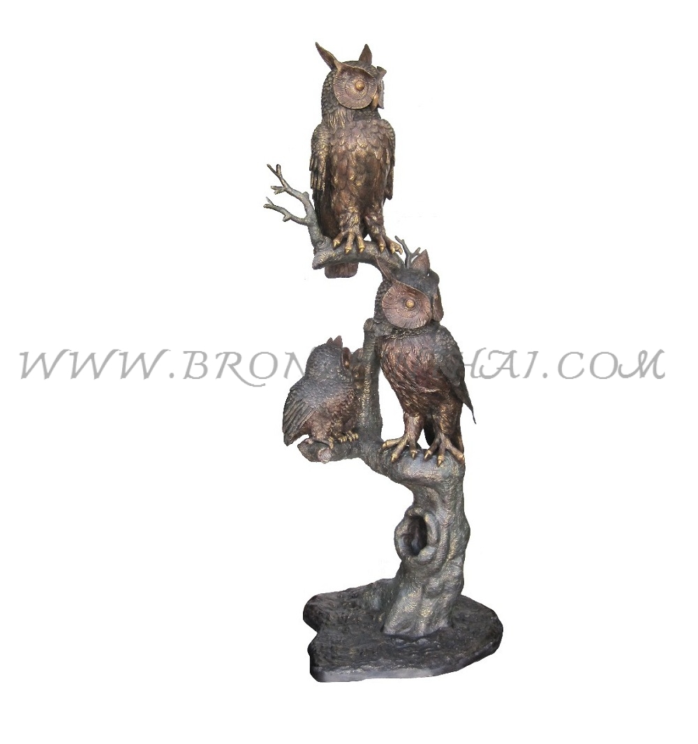 Bird Bronze Sculpture