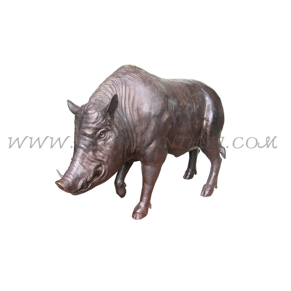 Pig Bronze Sculpture