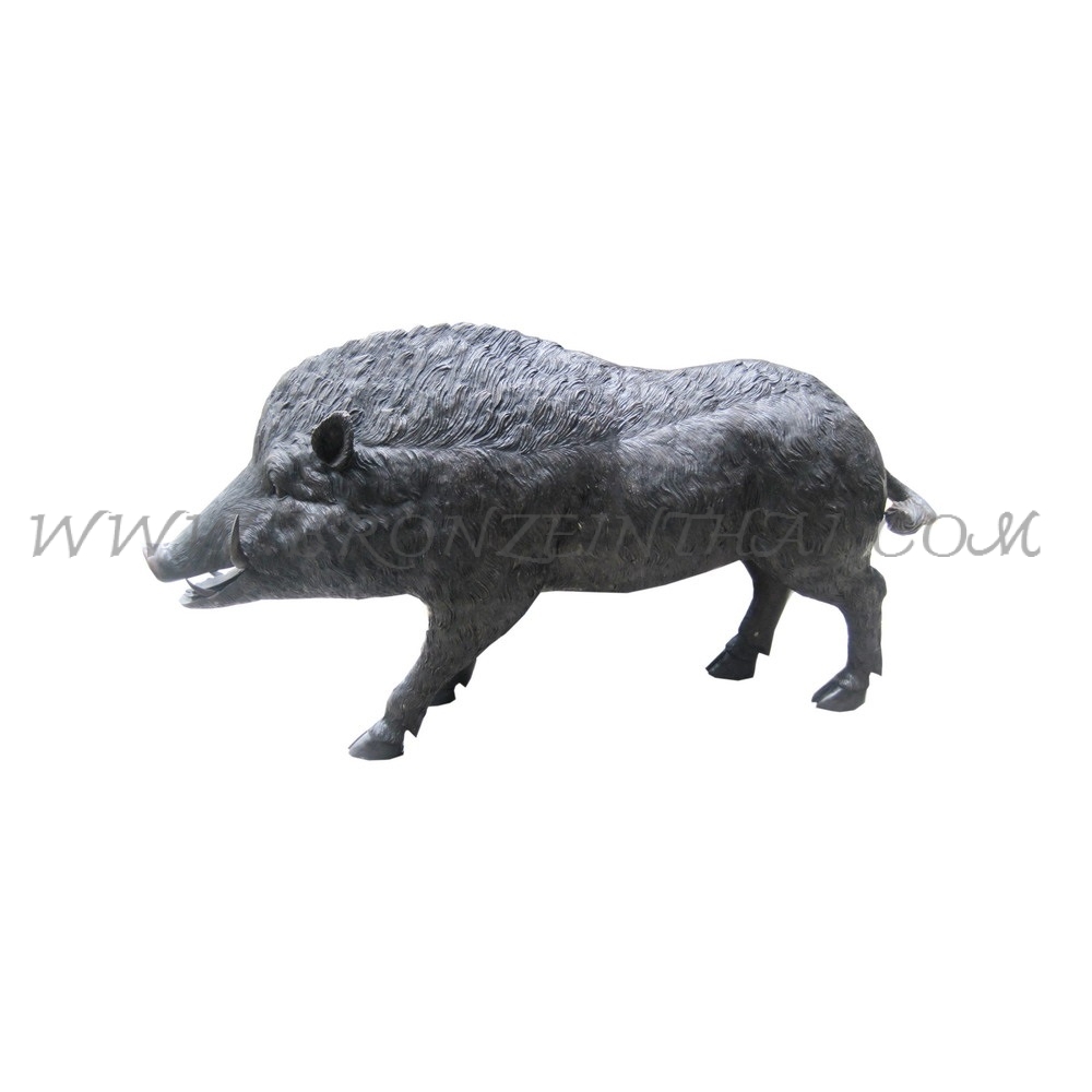Pig Bronze Sculpture