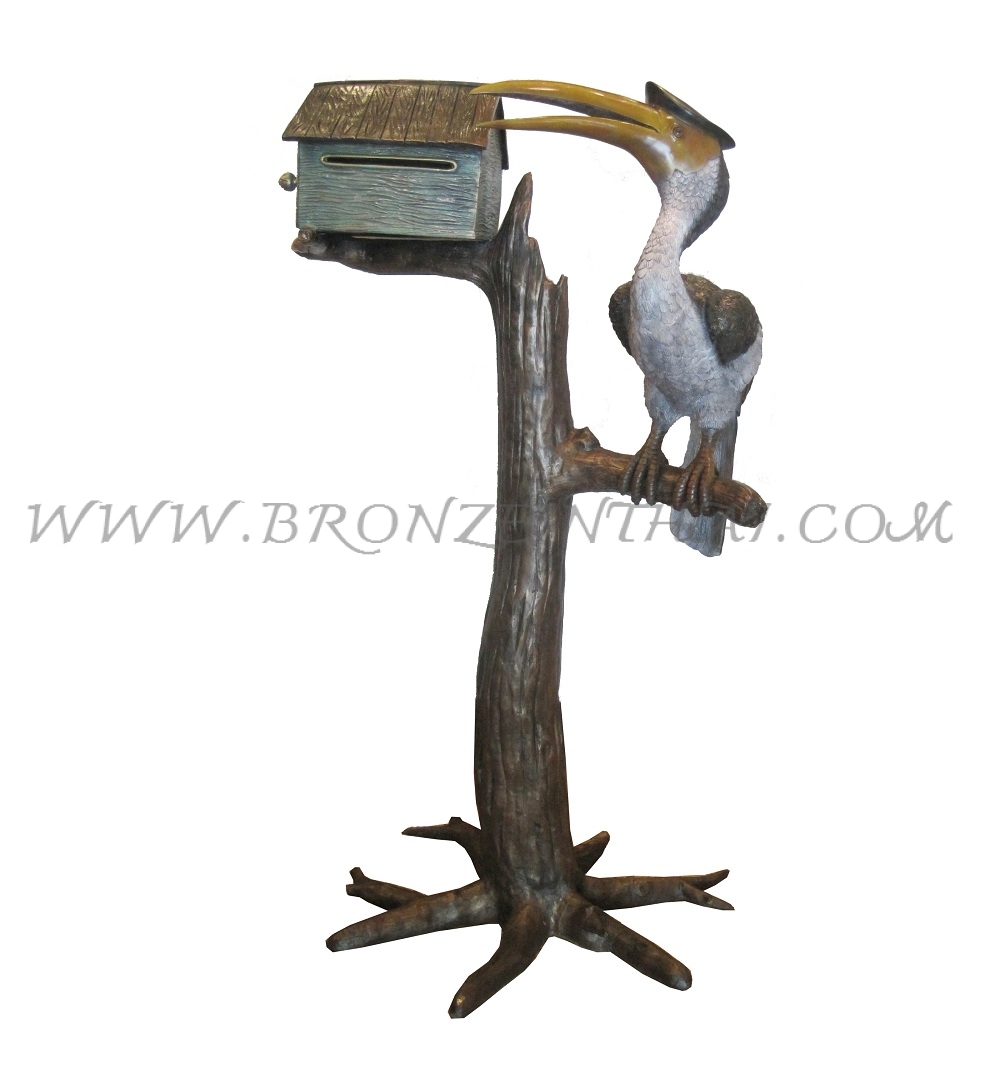 Bird Bronze Sculpture